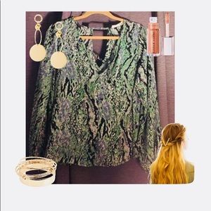 Flowy long sleeve top